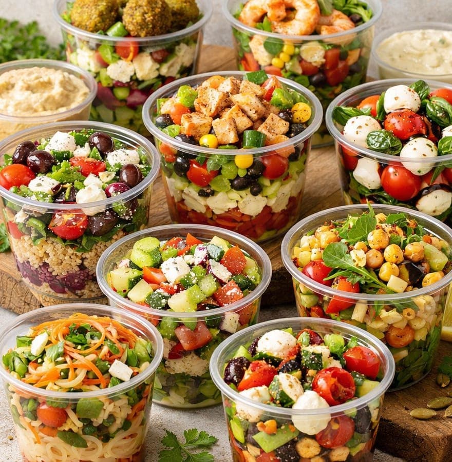 Individual Salad Cups