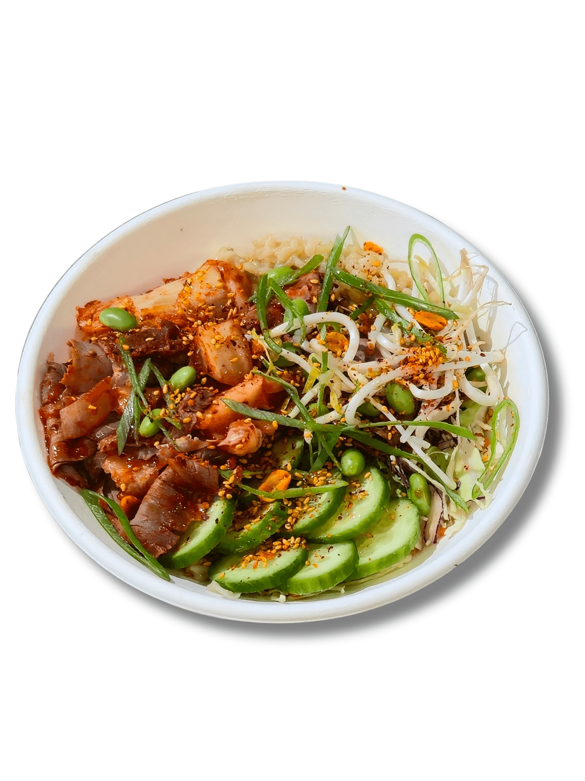 Korean Brisket Bowl —